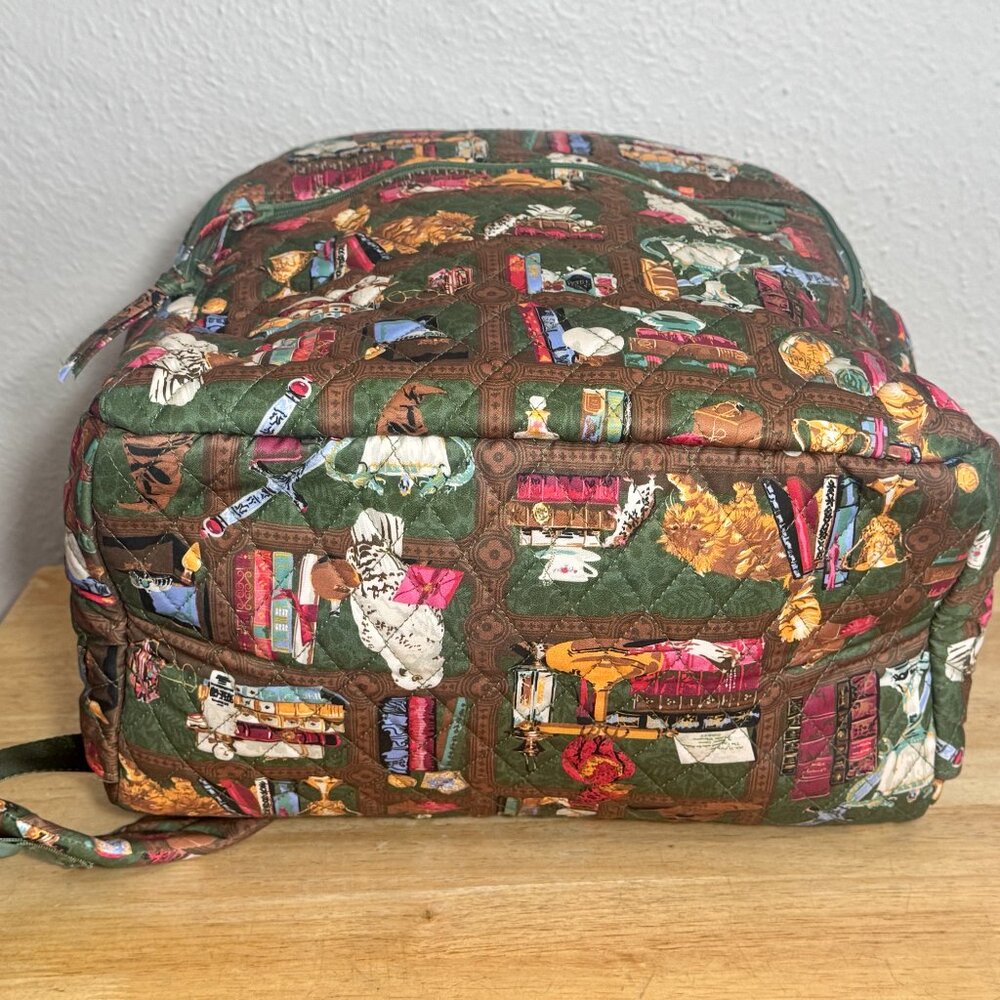 Vera Bradley X Harry Potter Bancroft Backpack in Hogwarts Library NWT - Picture 12 of 13